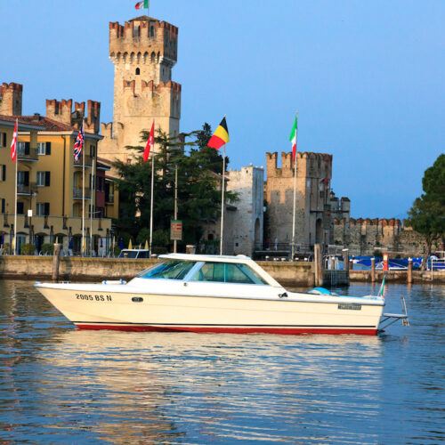 Bertoldi Botas: Barca Columbus, Tour del Lago di Garda