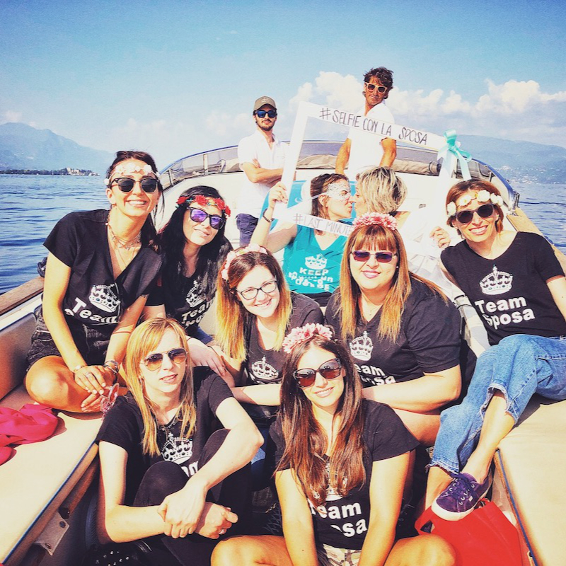 Addio al Nubilato In Barca Sul Lago di Garda