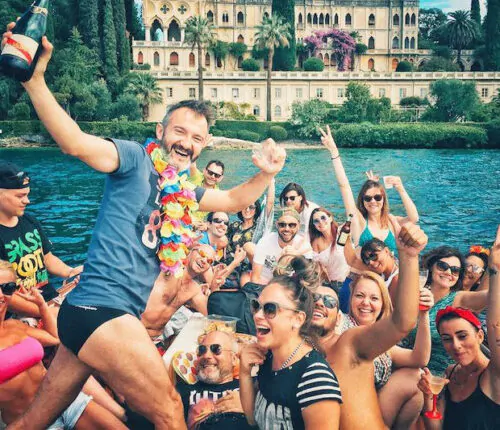 Feste in barca sul Lago di Garda